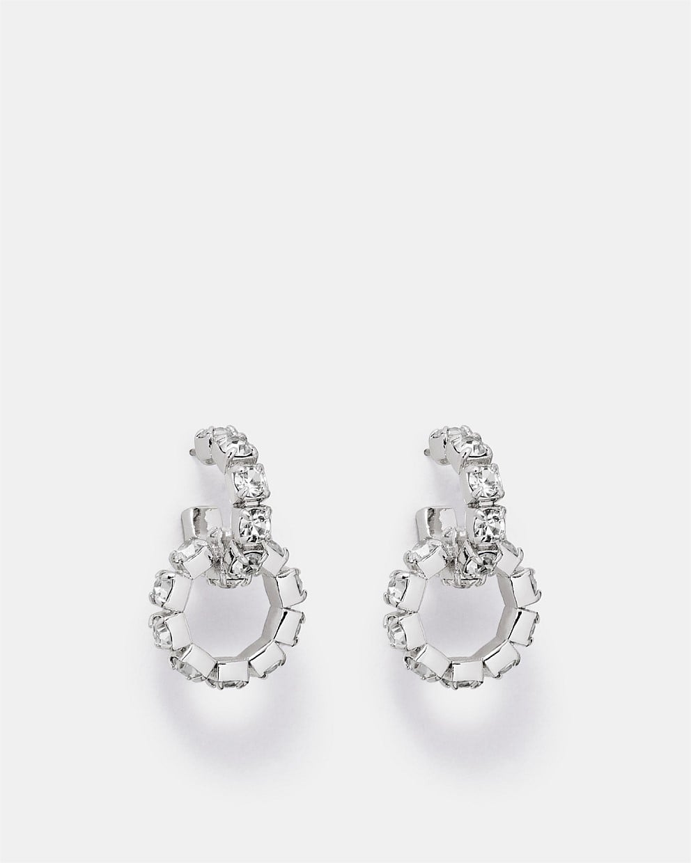 Glitter Hoop Earrings