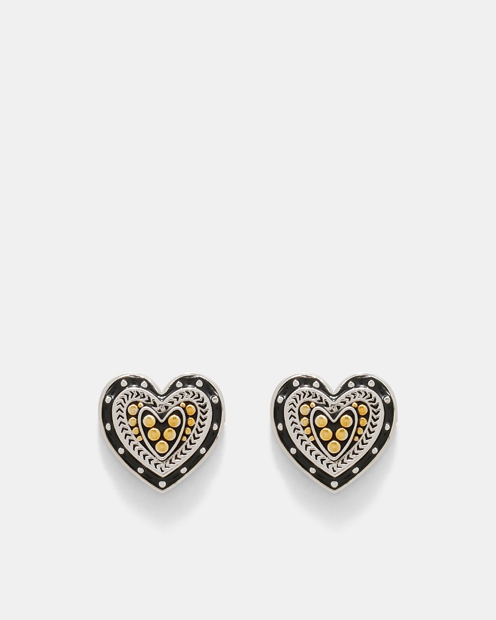 Heart Of Glass Stud Earring