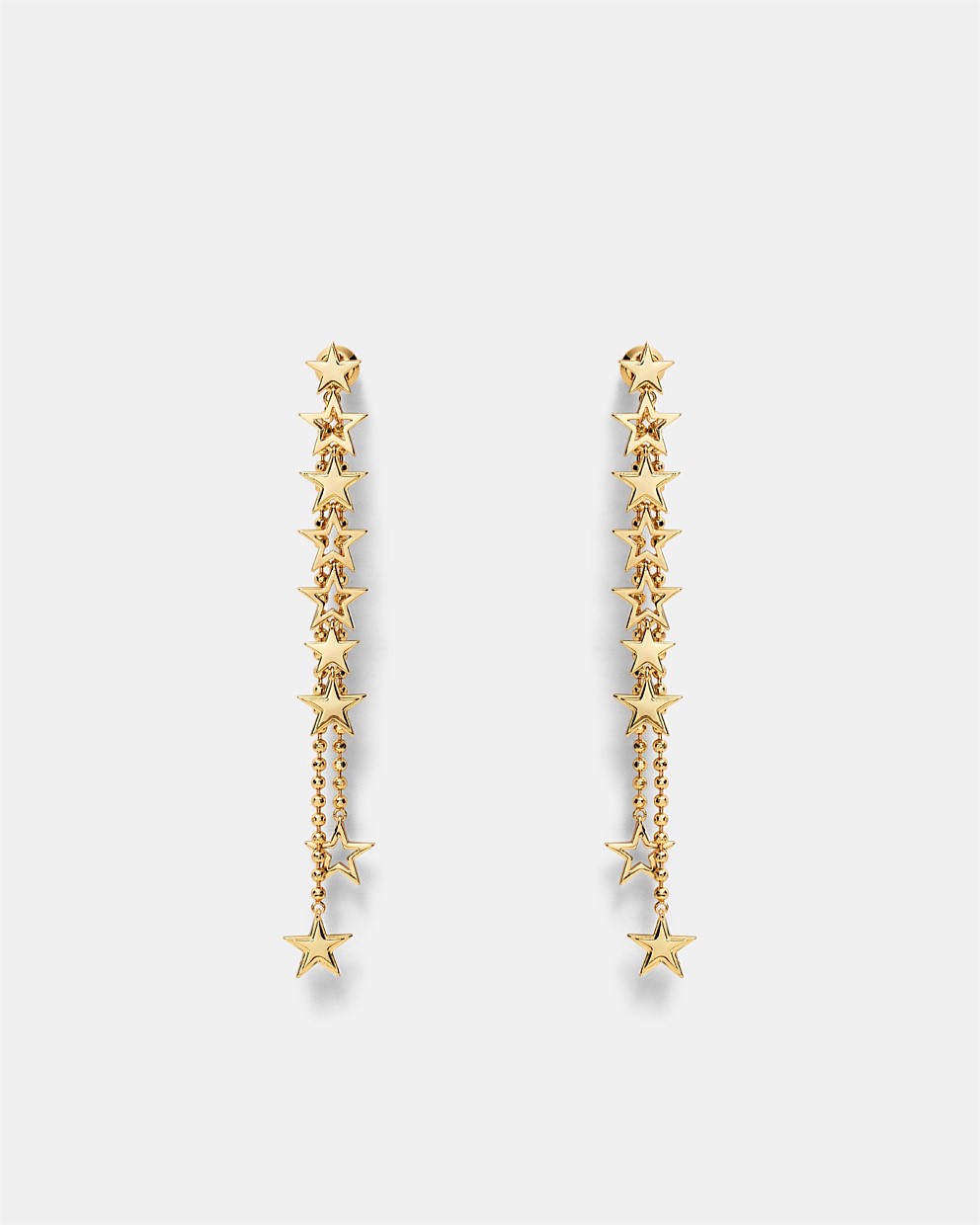 Atomic Long Drop Earrings