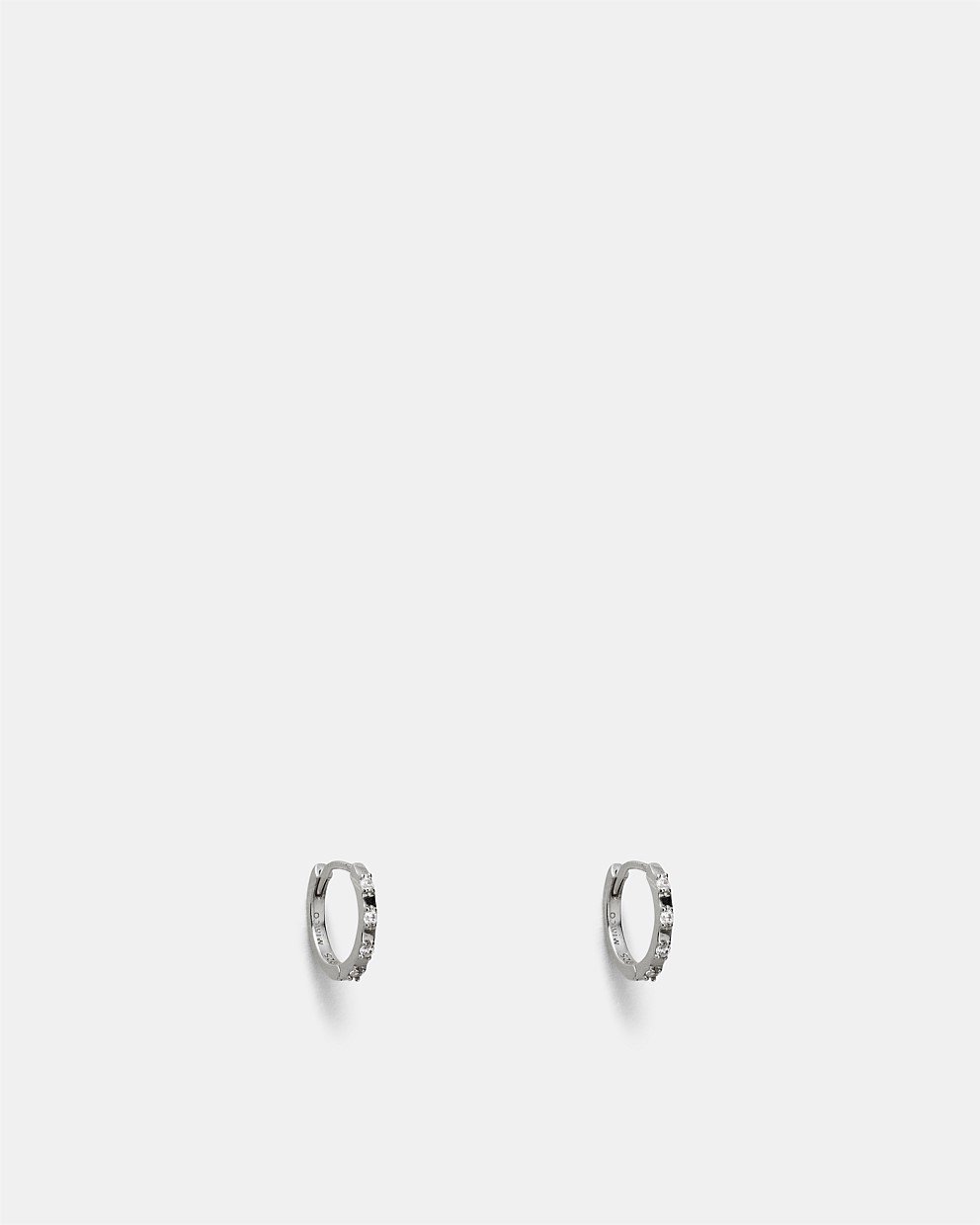 Vela Huggie Hoop Earrings