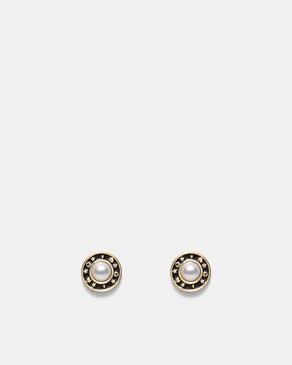 Ring Ring Stud Earrings