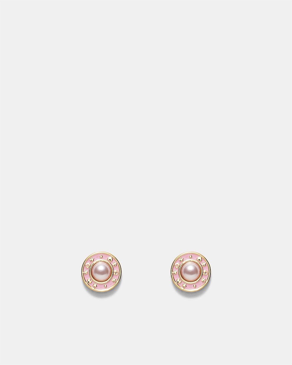 Ring Ring Stud Earrings