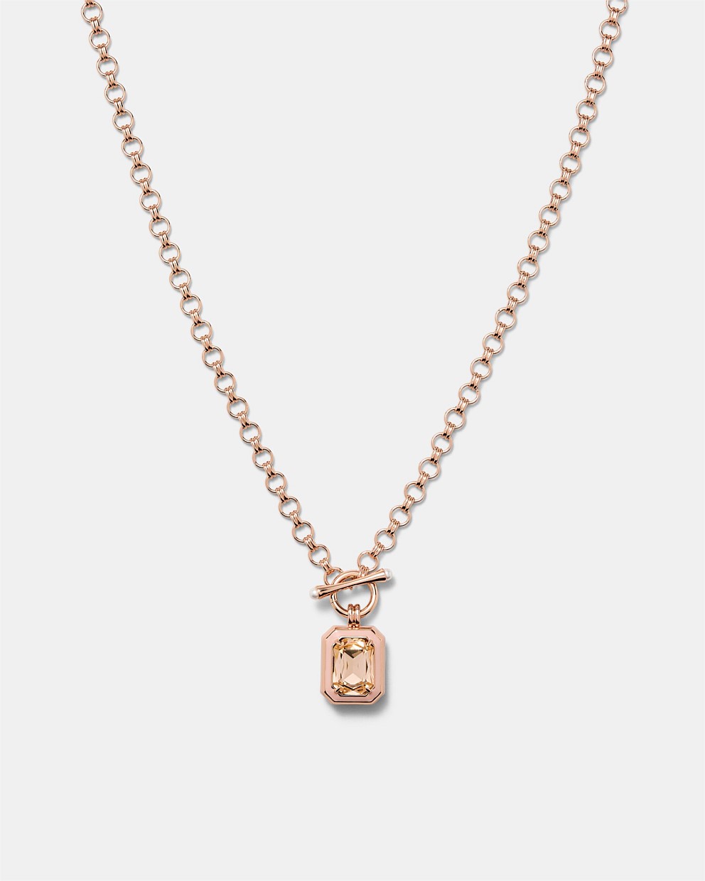 Legacy Enamel Pendant Necklace