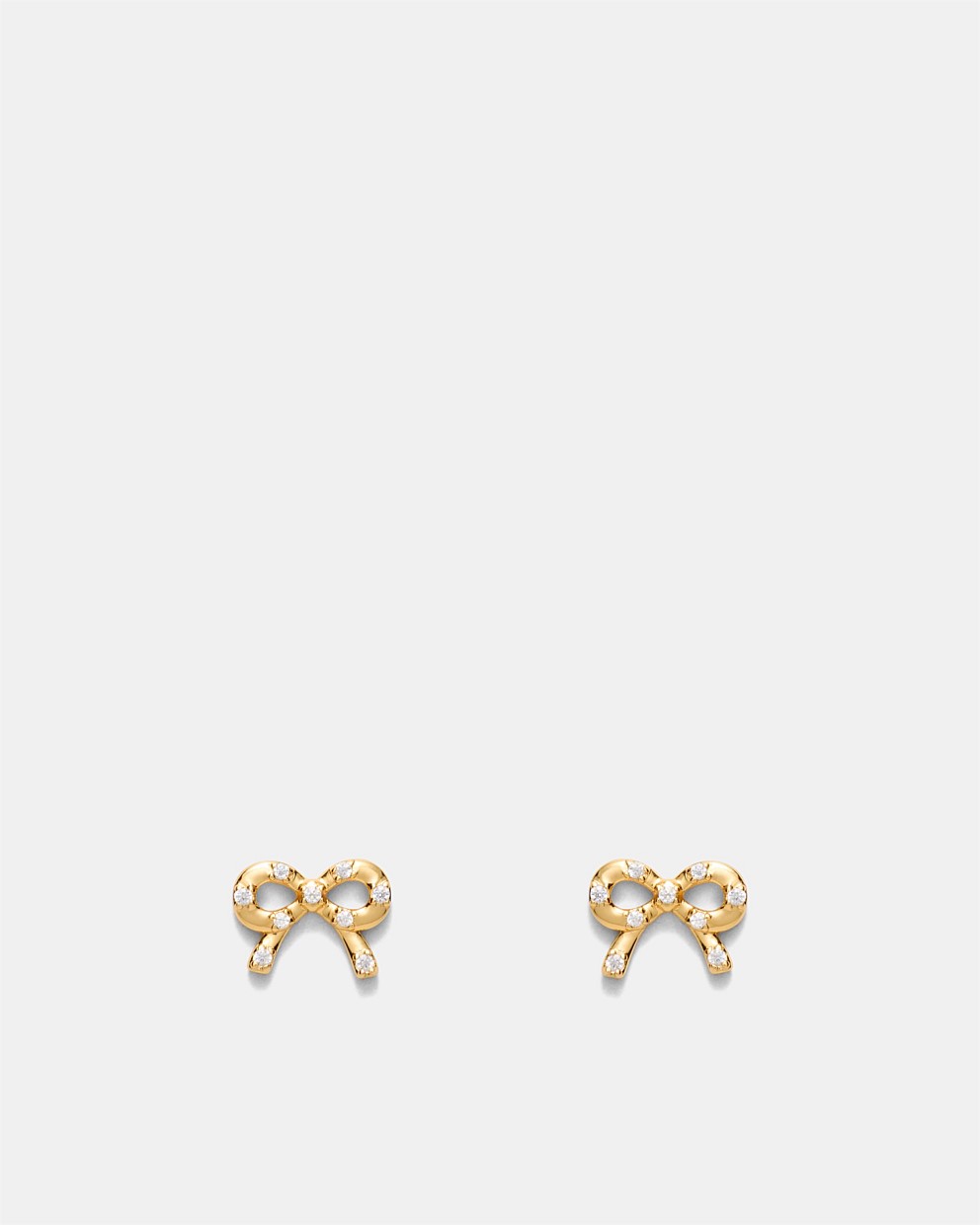 Baby Bow Stud Earrings