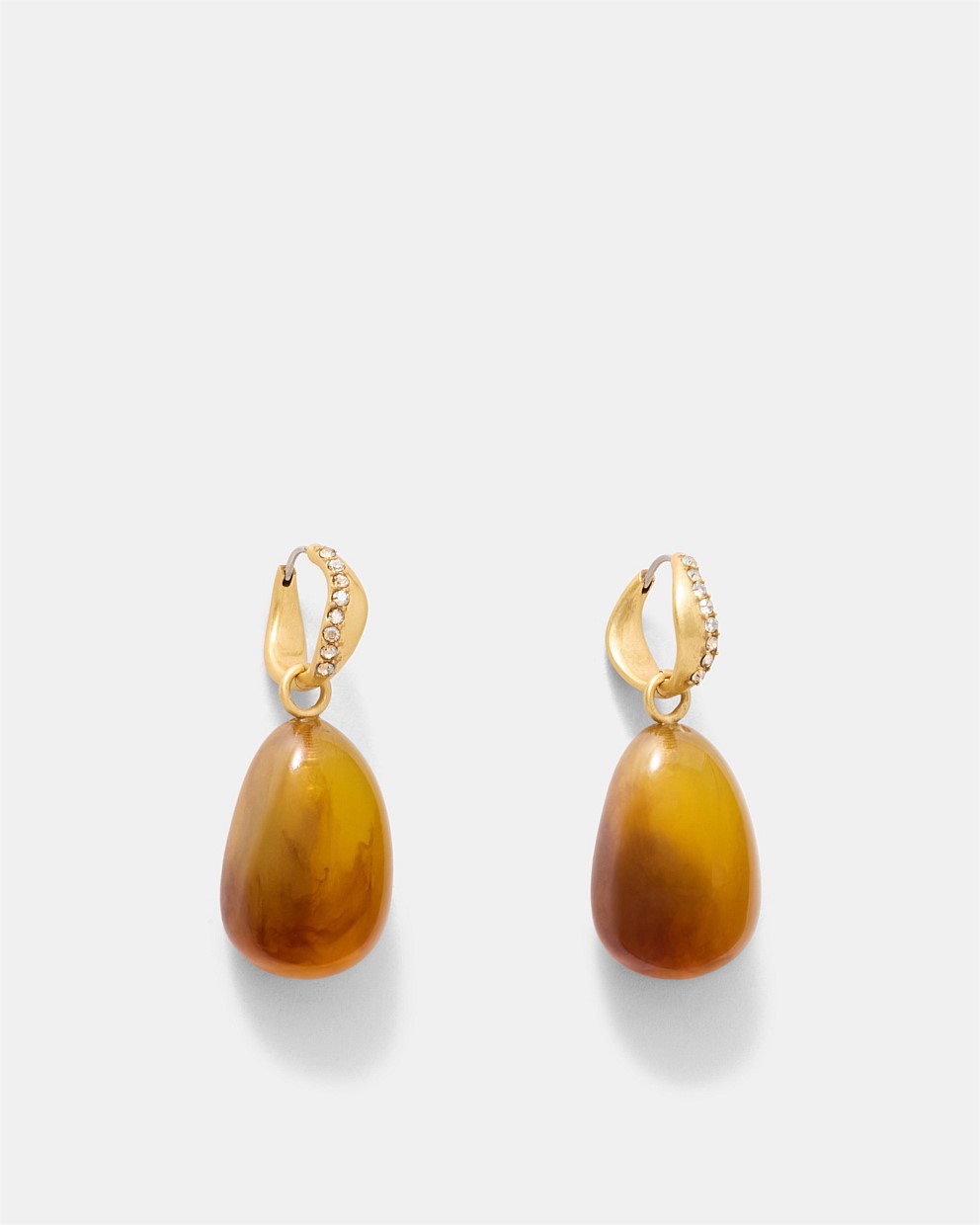 Zozo Charm Hoop Earrings