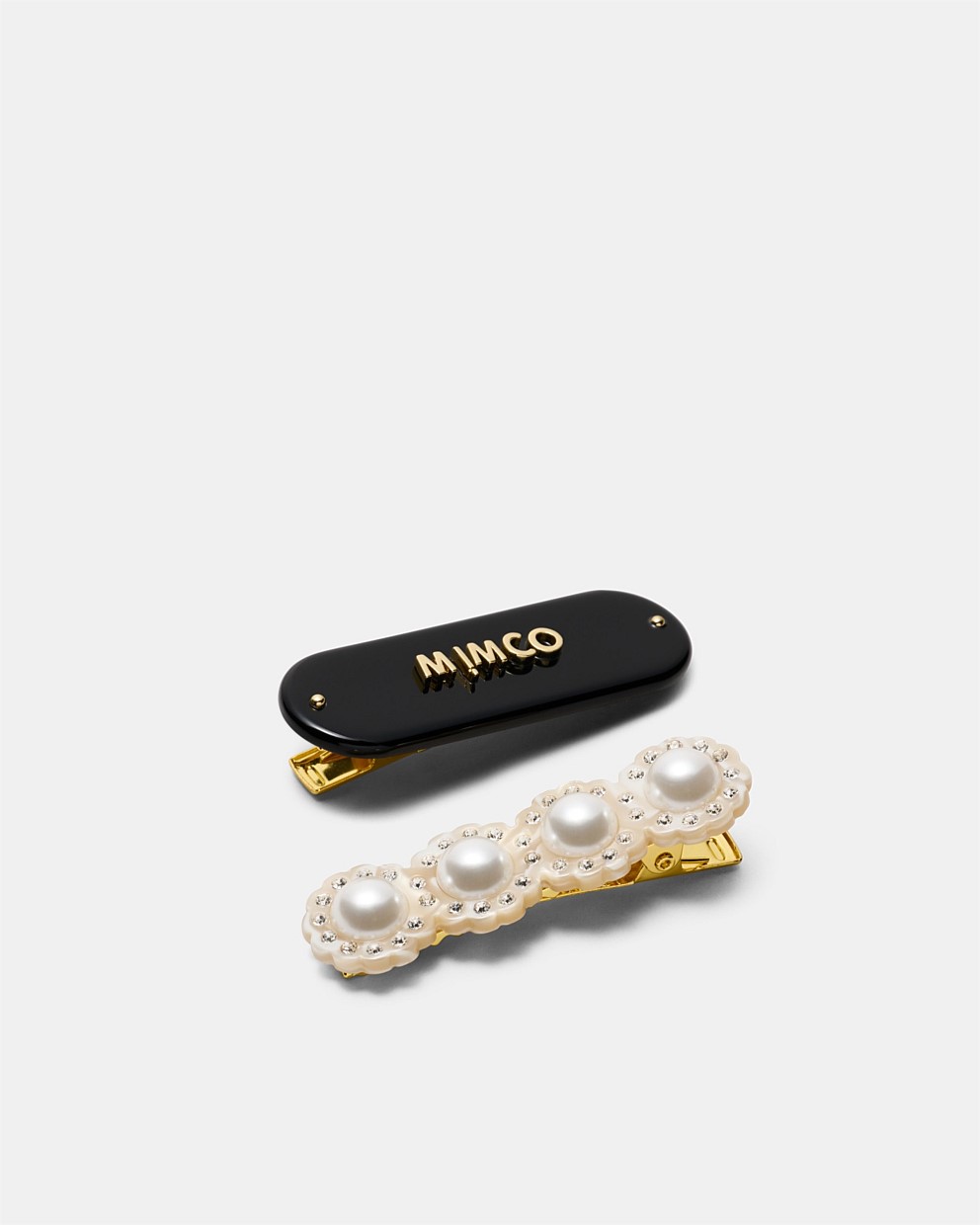Pearly Hair Clip Set