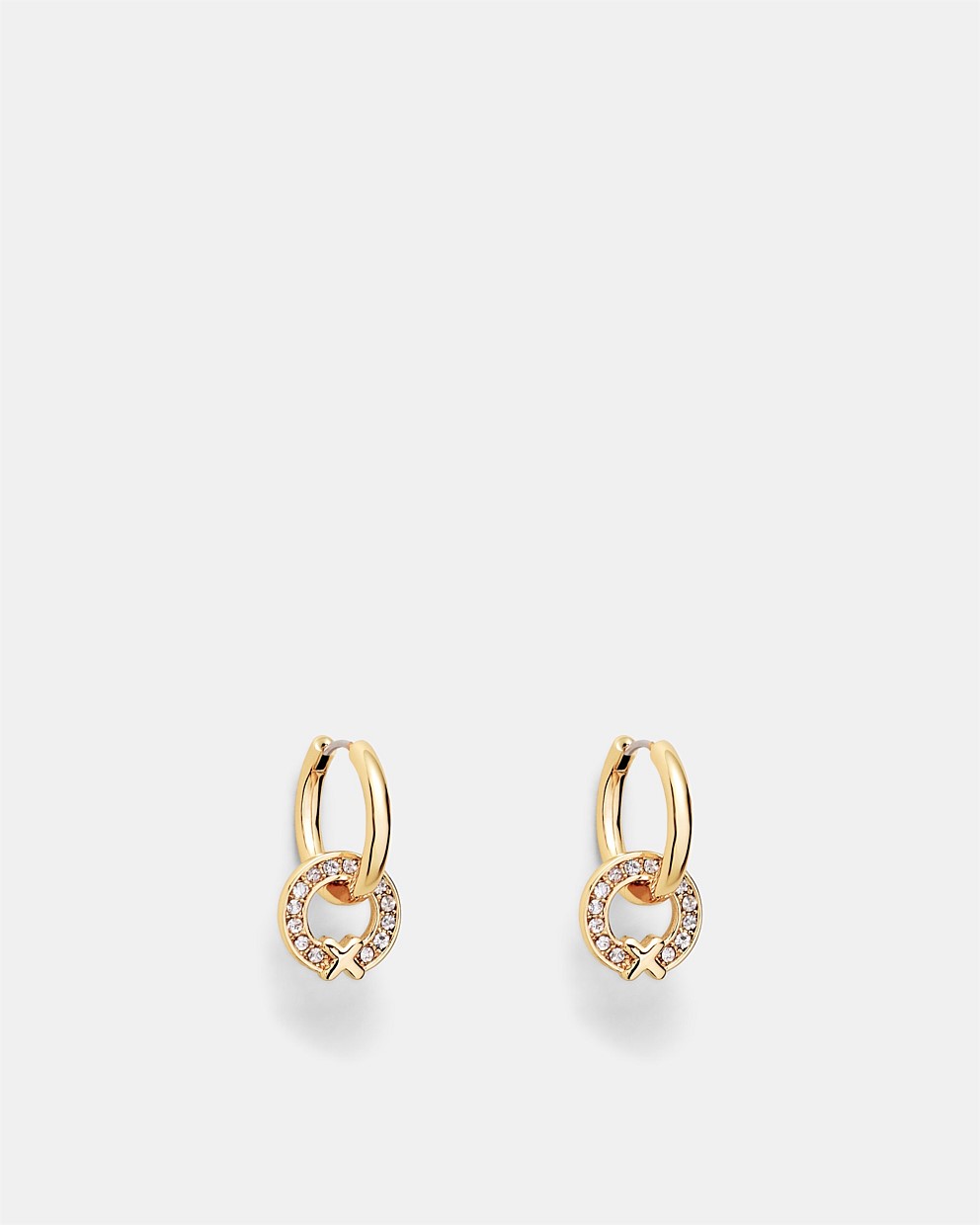 Encanto Charm Hoop Earrings