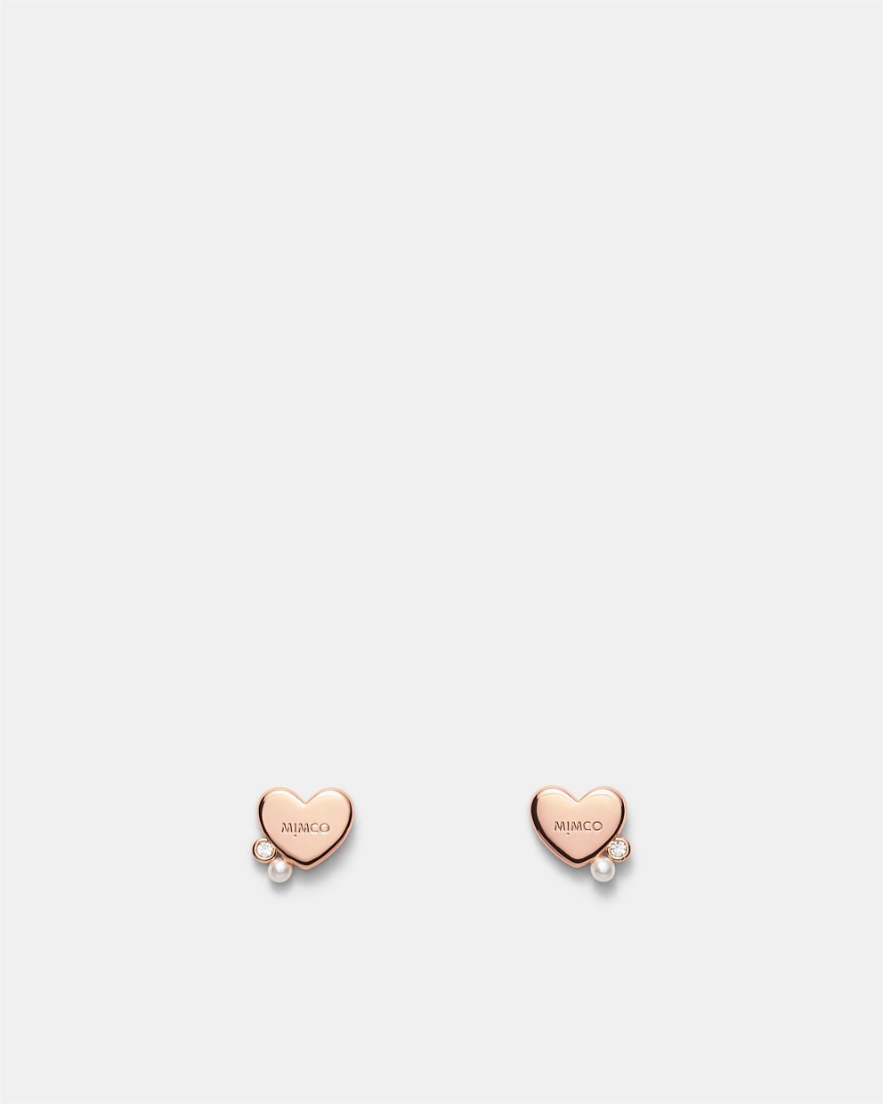Mimco Heart Cluster Stud Earrings