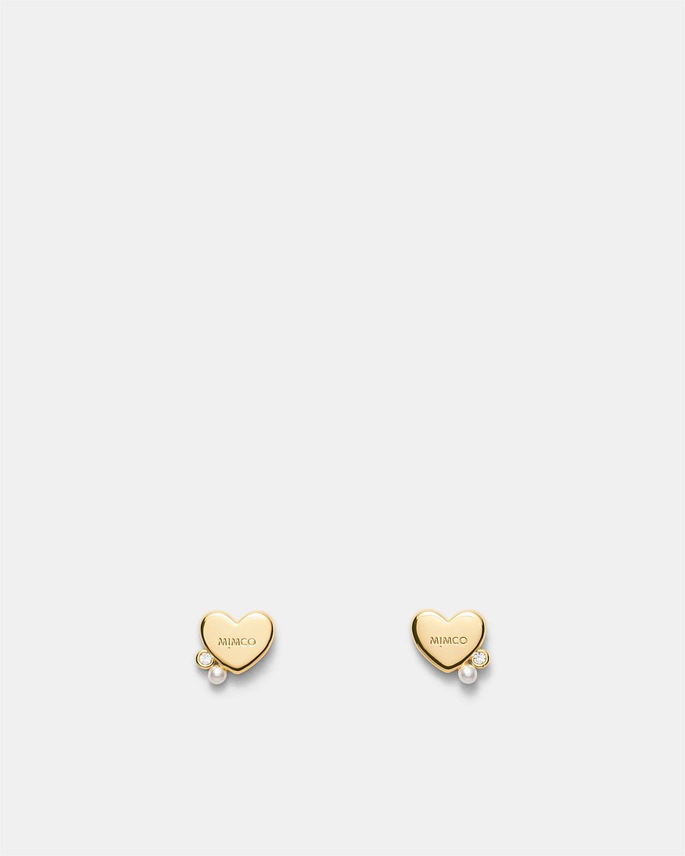Mimco Heart Cluster Stud Earrings