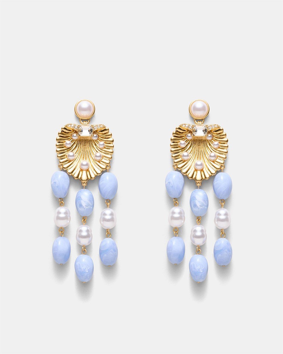 Undersea Charm Drop Earrings