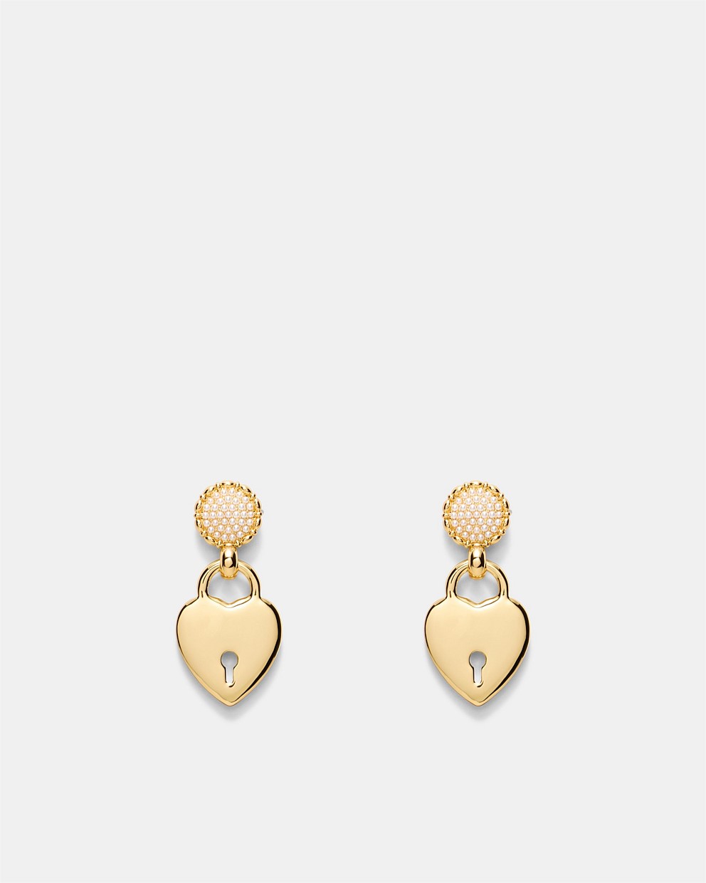 Locked In Love Earrings