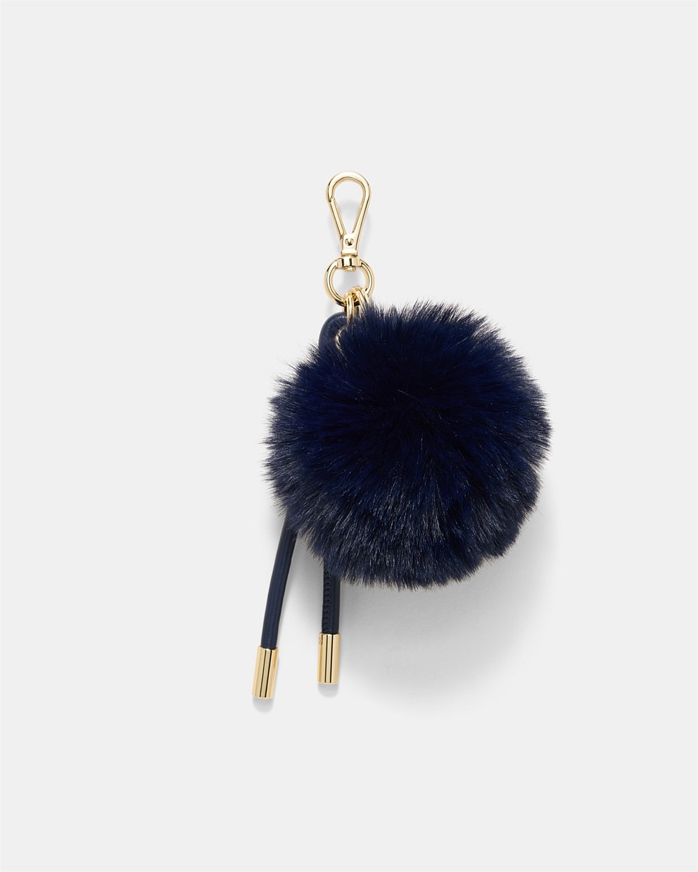Fluffy Knot Bag Charm