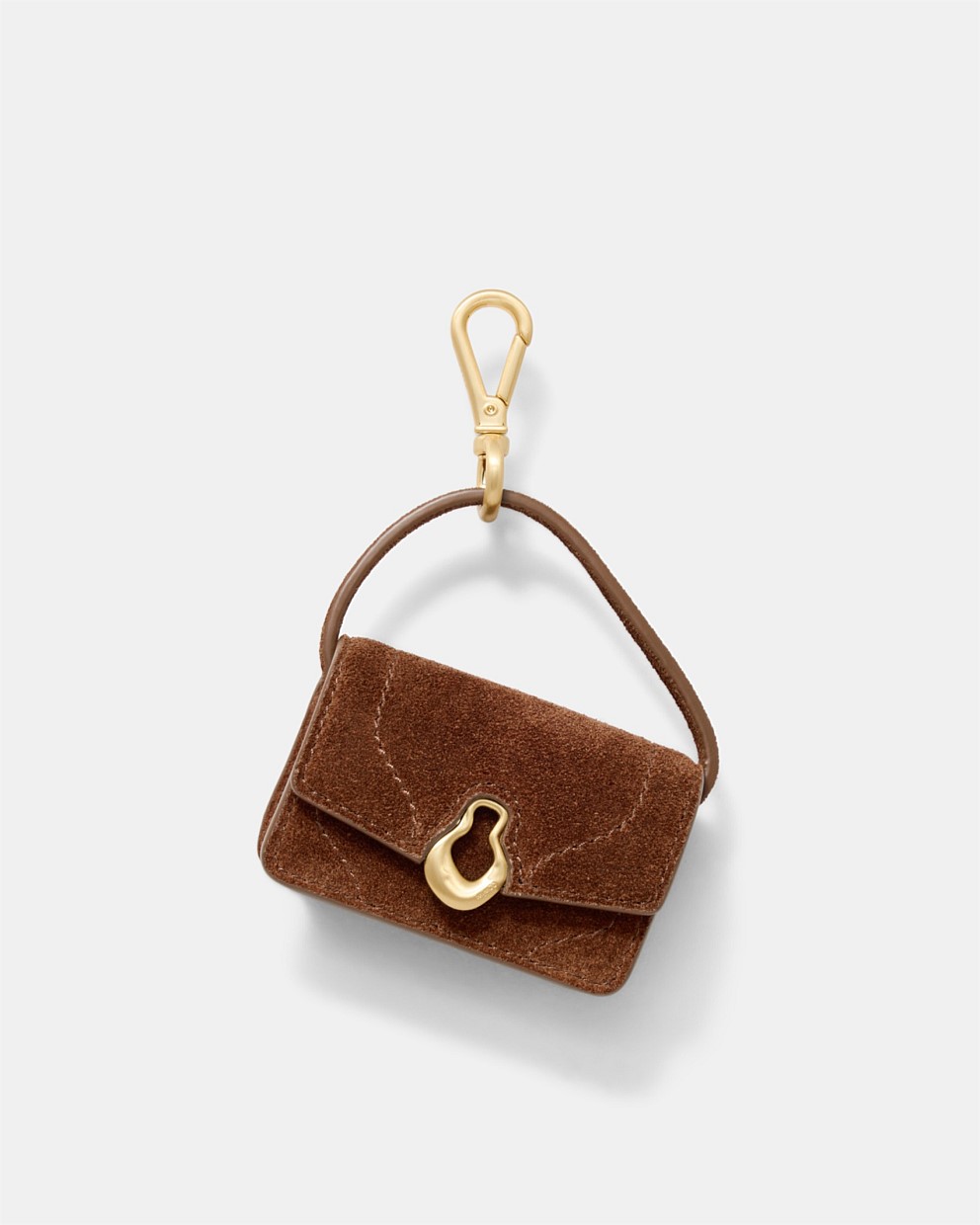 Shield Mini Bag Charm
