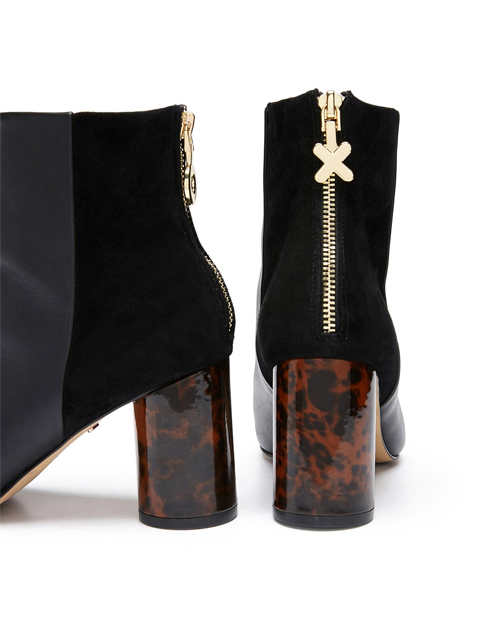 X AND O ANKLE BOOT