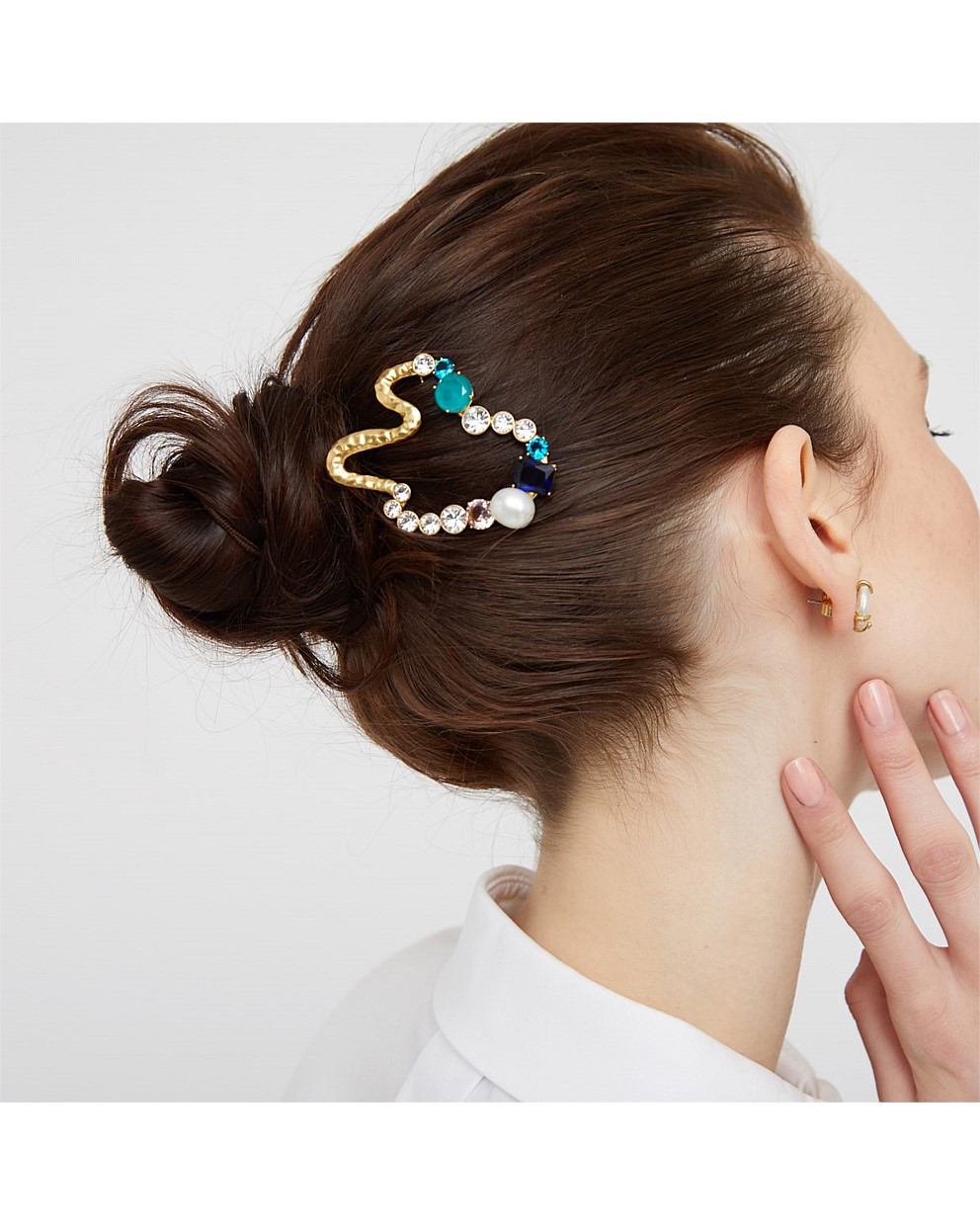 JUXTAPOSE BARETTE HAIR CLIP