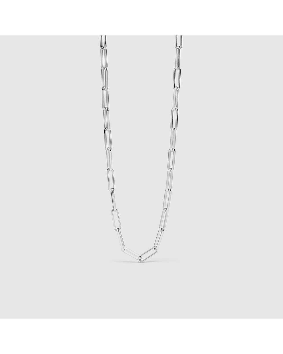 mim-link sterling silver neck