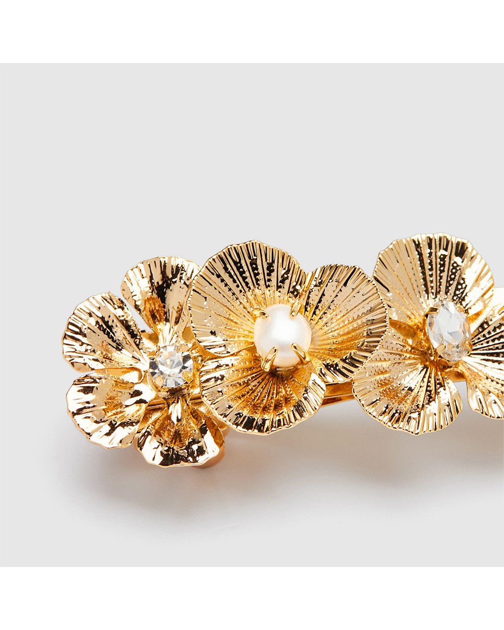 opulent barette hair clip