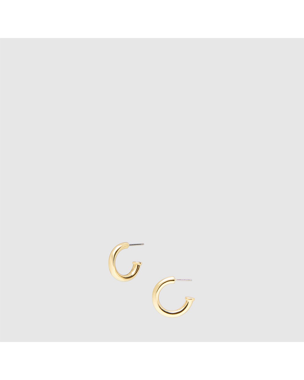 sultra charm hoop earrings