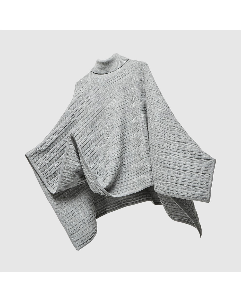 Assemble Knit Poncho