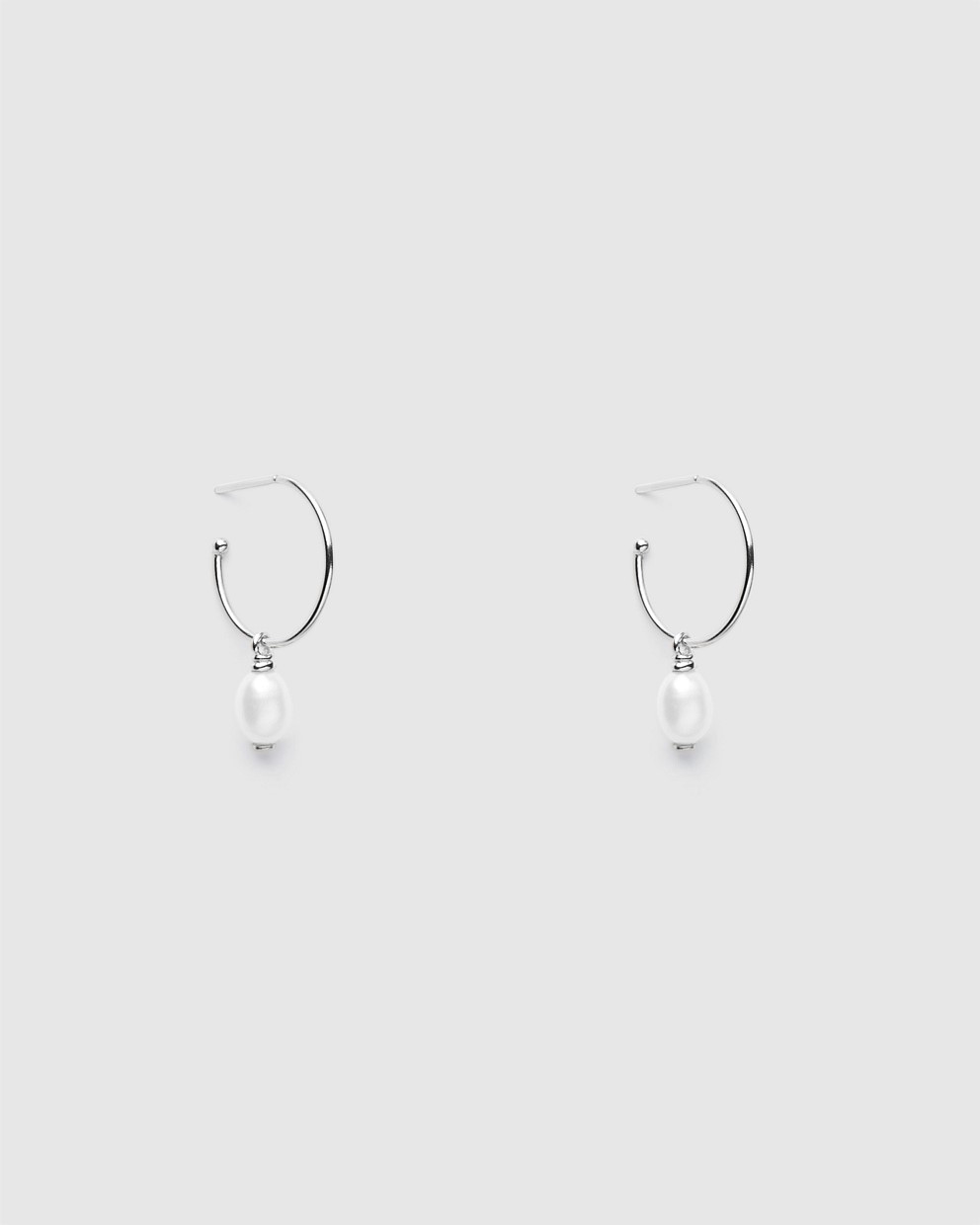 Era Sterling Silver Hoop Earrings