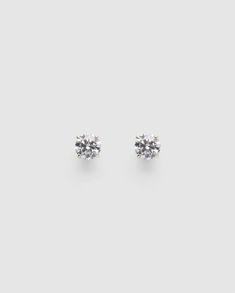 Dia-Mim 1 Carat Stud Earrings