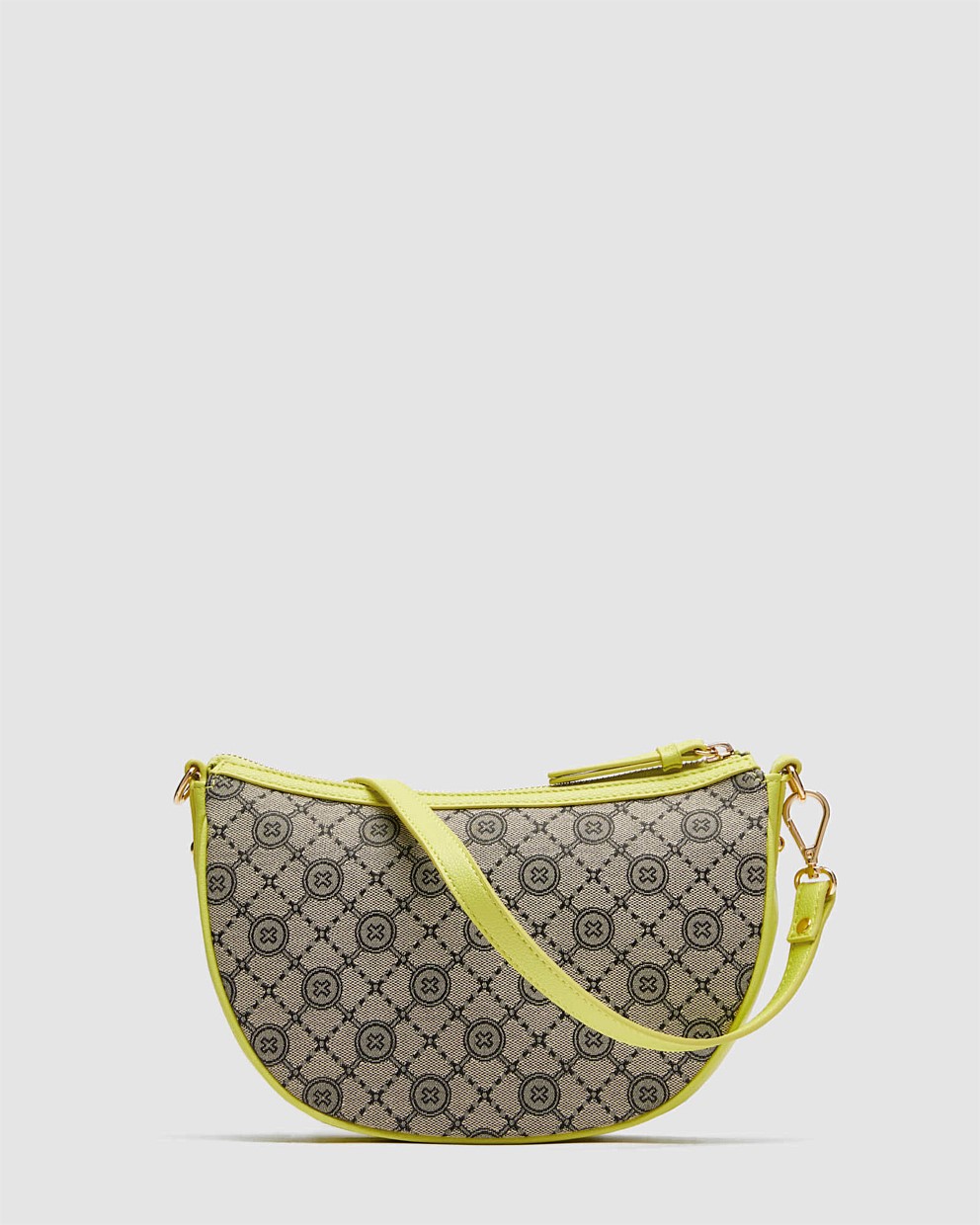 Mim-Gram Crescent Crossbody Bag