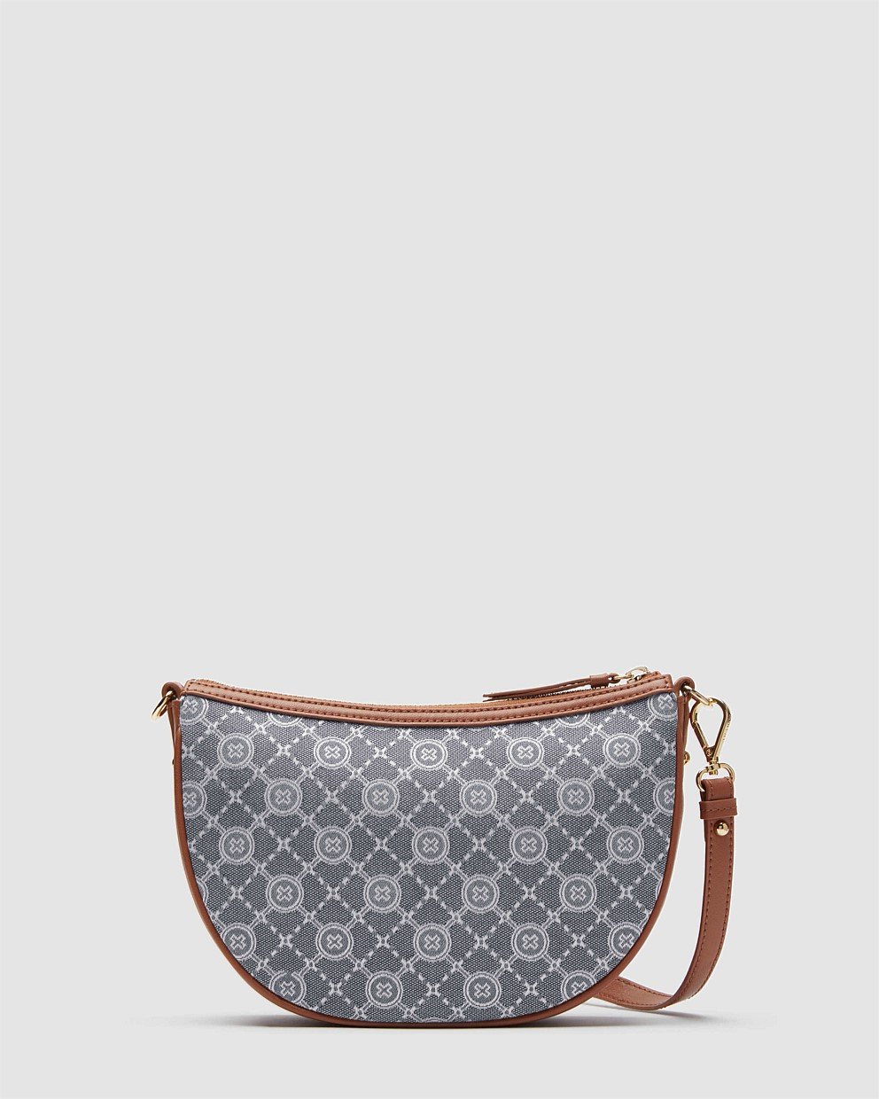 Mim-Gram Crescent Crossbody Bag