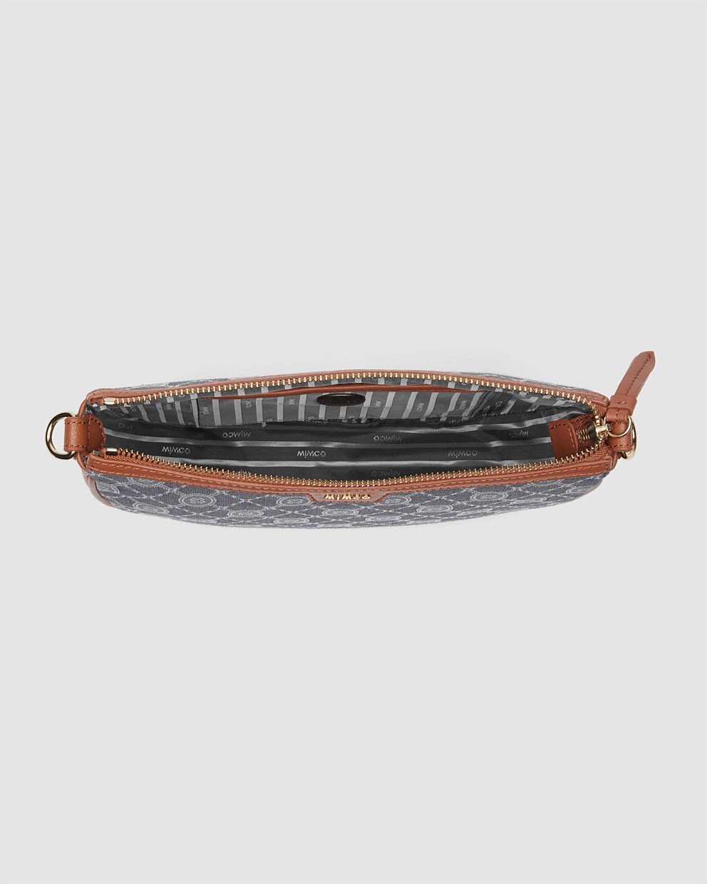 Mim-Gram Crescent Crossbody Bag