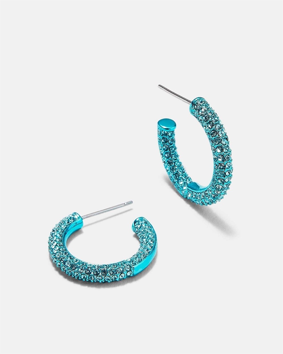 Splendid Pave Hoop Earrings