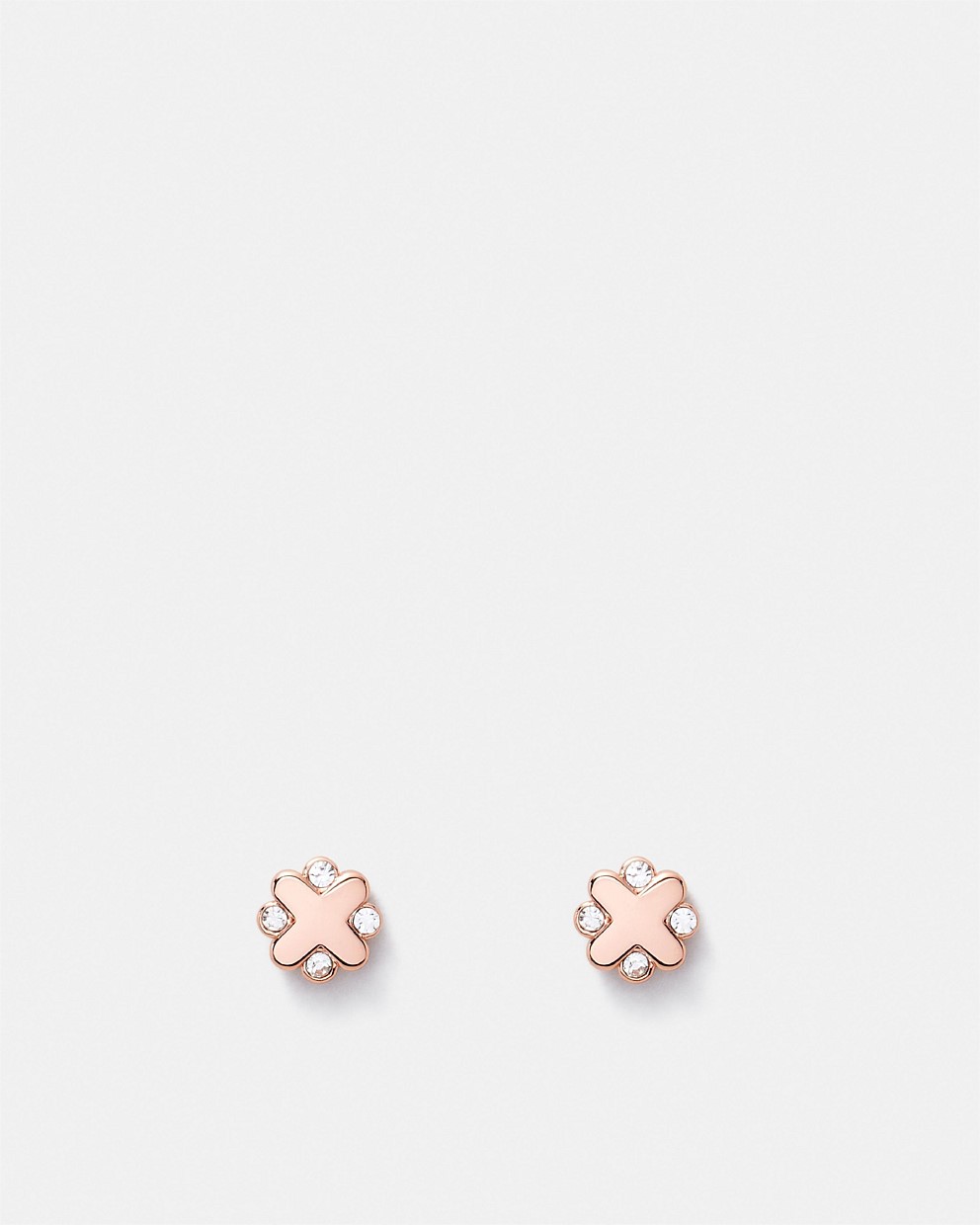 Supermicra Halo Stud Earrings