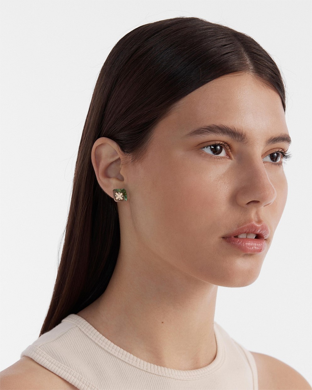 Superstacked Stud Earrings