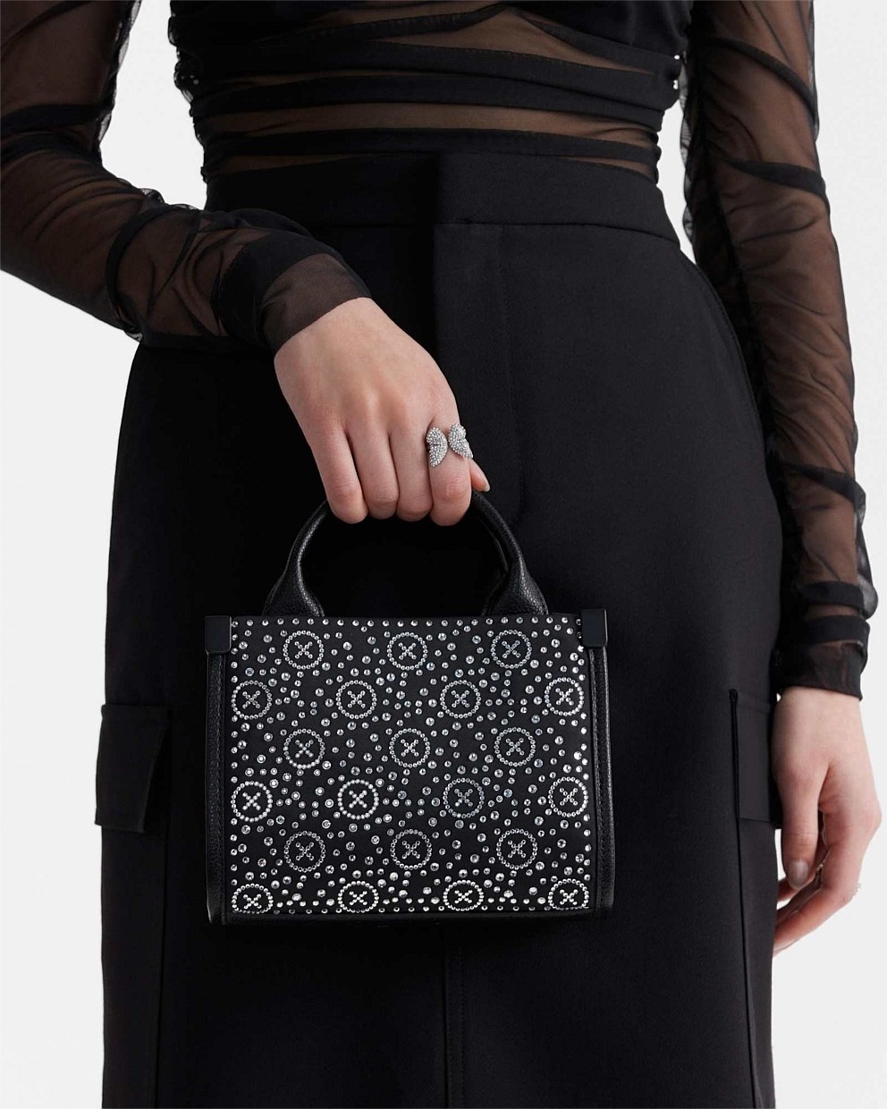 Mim-Gram Sparkle Crossbody Bag