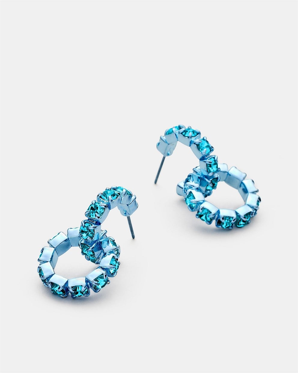 Glitter Hoop Earrings