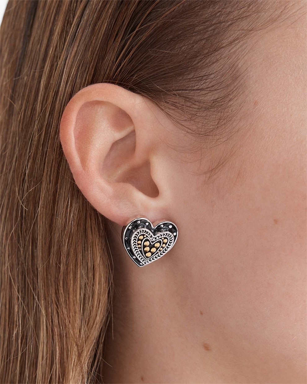 Heart Of Glass Stud Earring