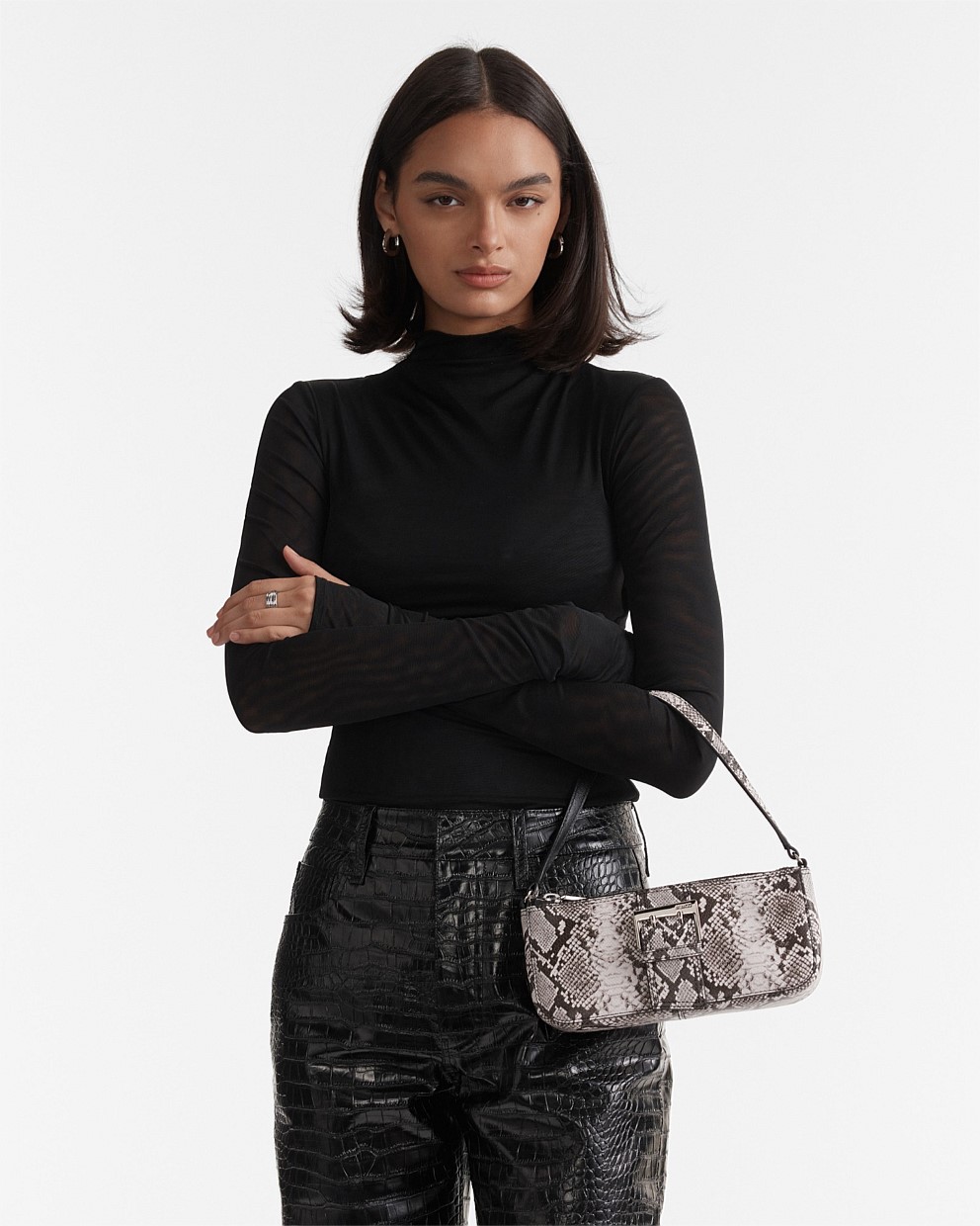 Buckle Up Mini Shoulder Bag