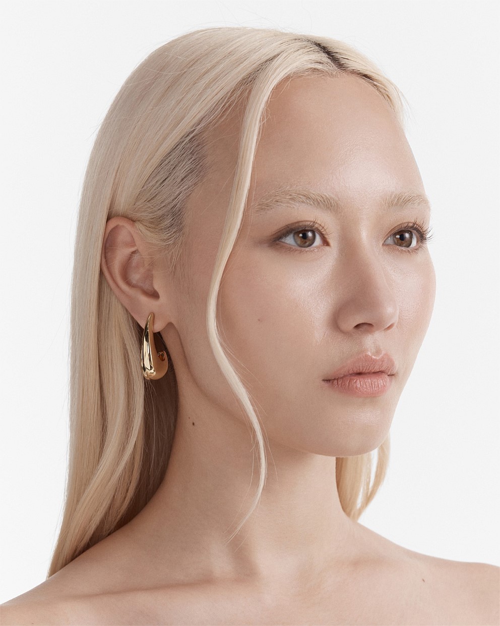 The Podium Hoop Earrings