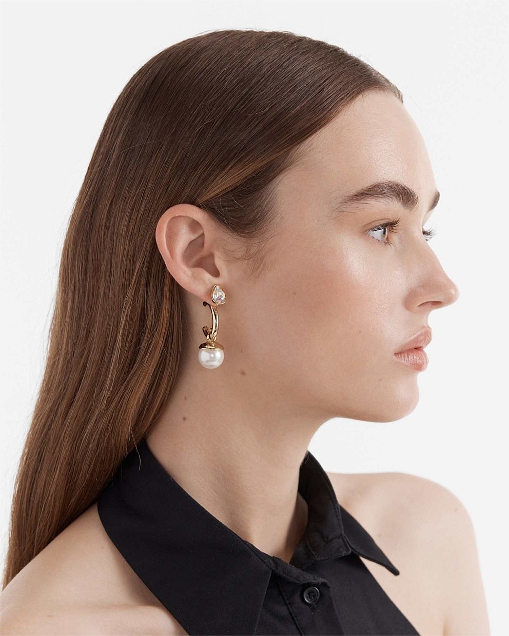 Pull Up To The Bumper Pearl Drop Earrings