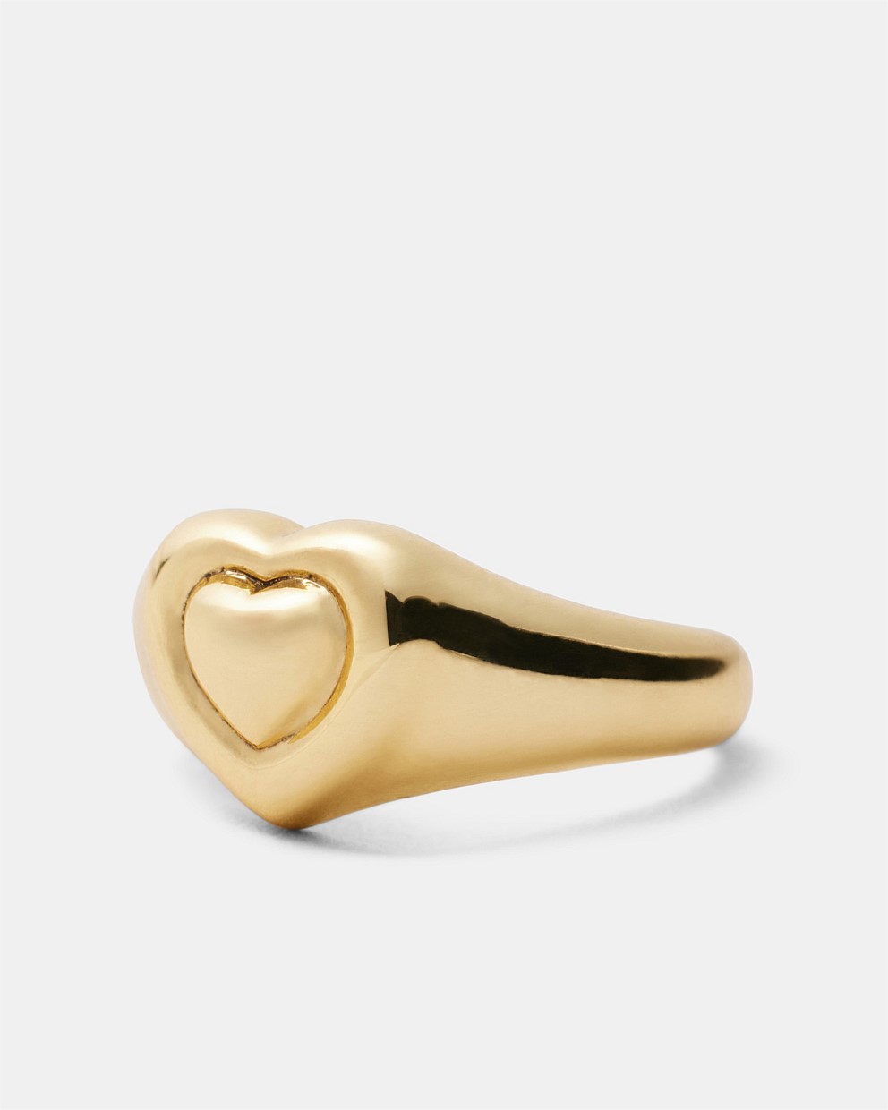 Paris Heart Pinky Ring