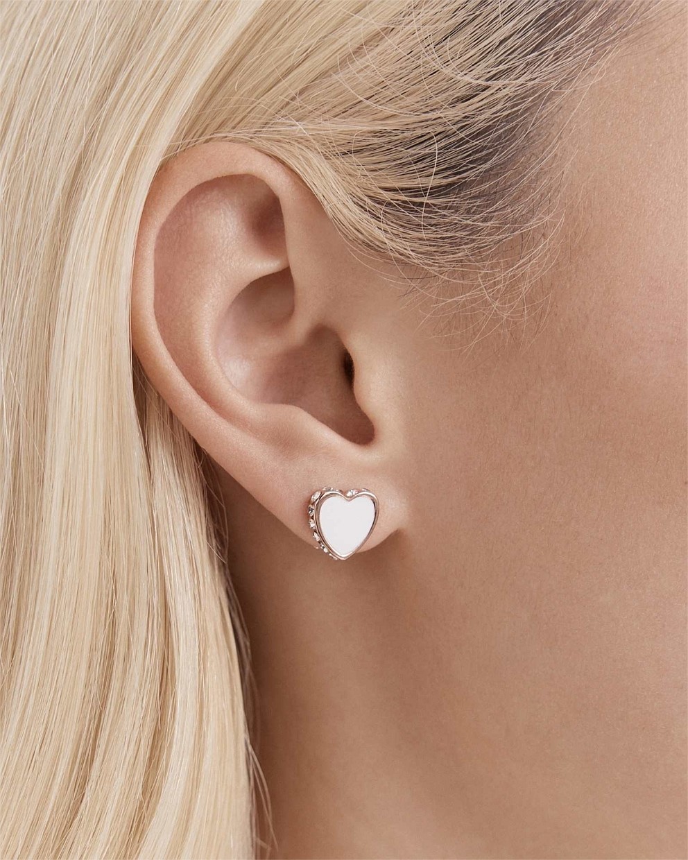 Lover Heart Stud Earrings