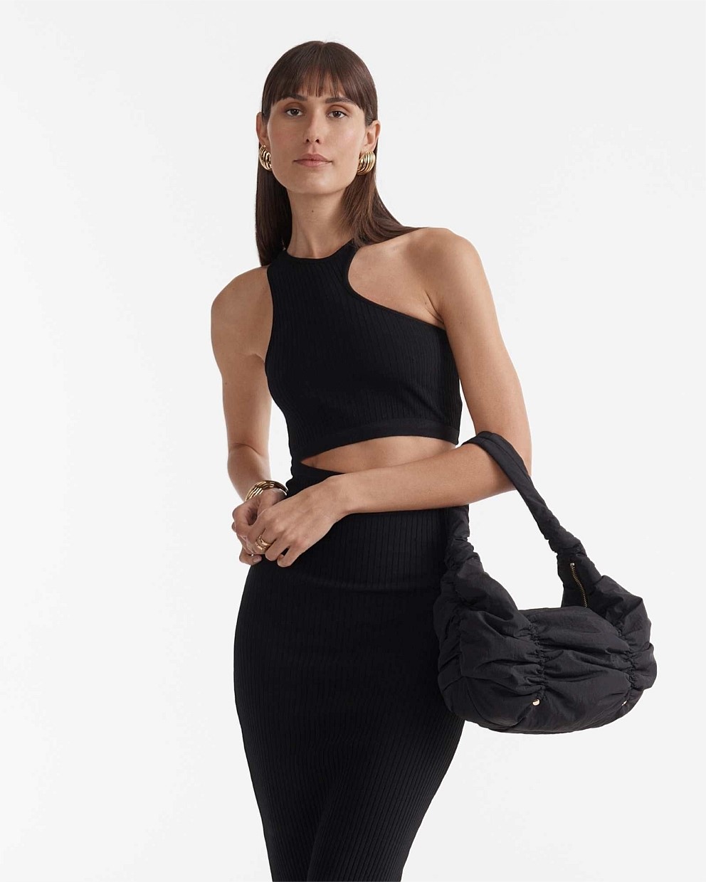 Solace Crescent Shoulder Bag