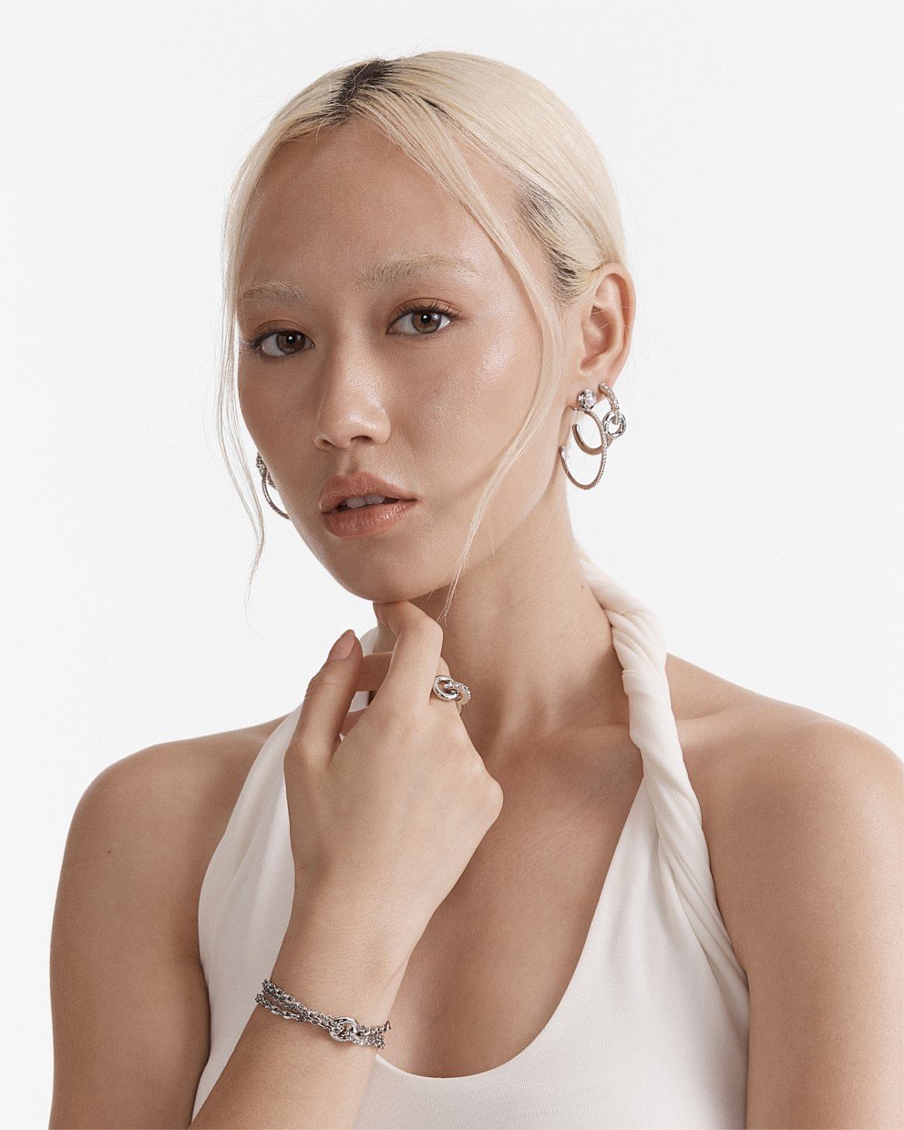 Circulate Hoop Earrings