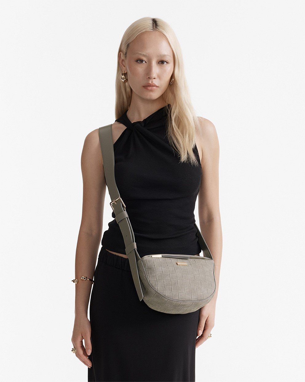 Parker Crescent Crossbody Bag