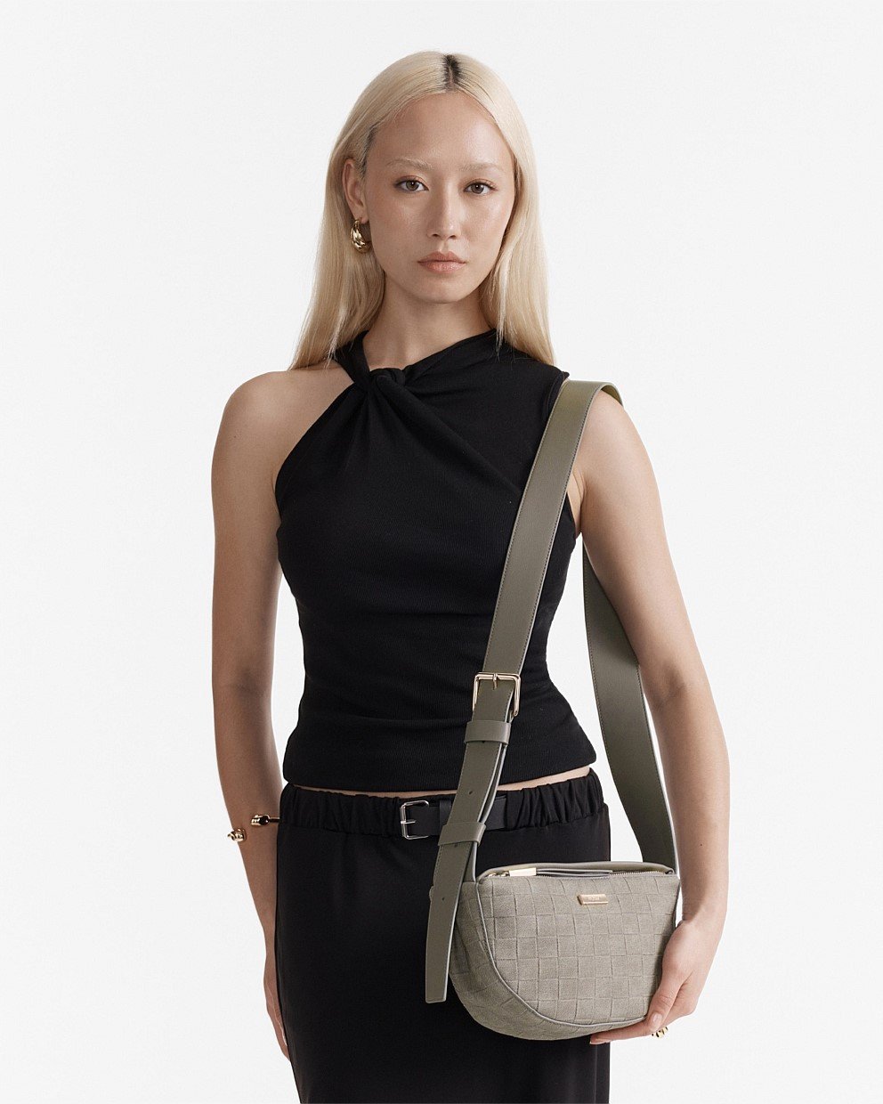 Parker Crescent Crossbody Bag