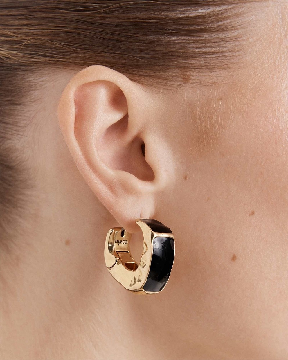 Melting Away Huggie Earrings