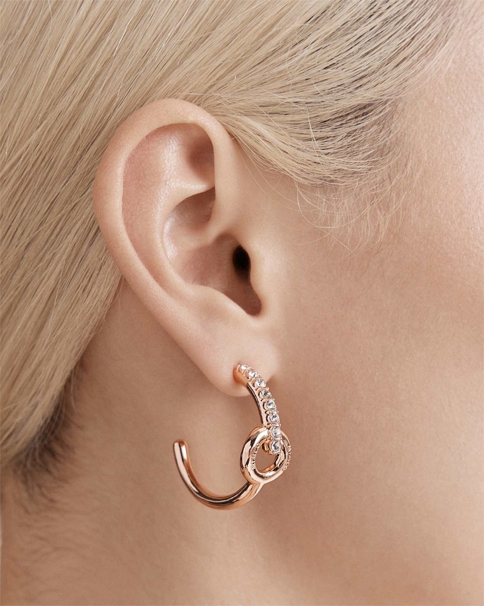 Circulate Large Hoop Earrings