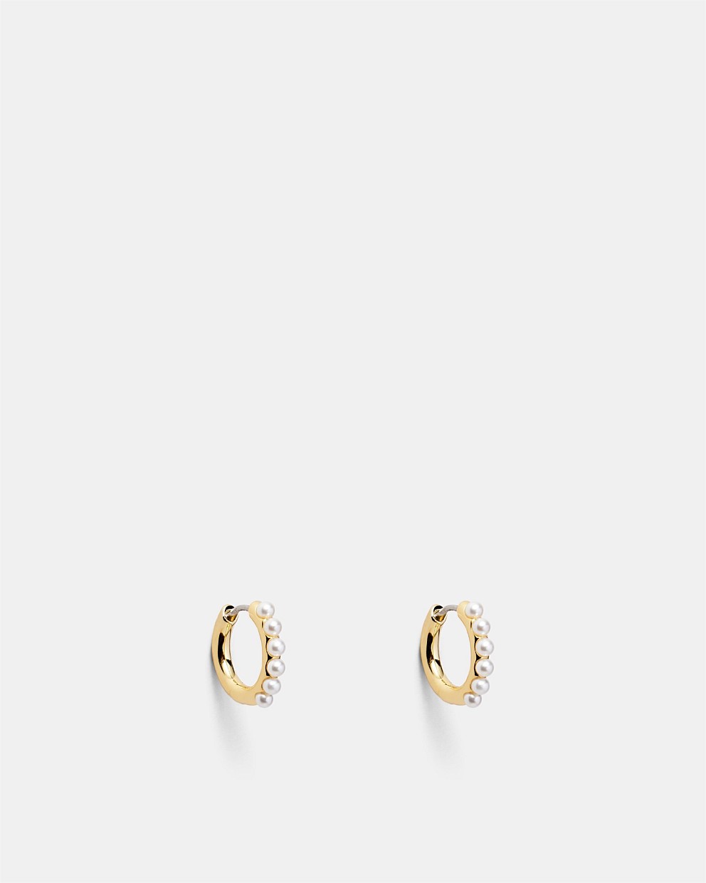 En Pointe Hoop Earrings