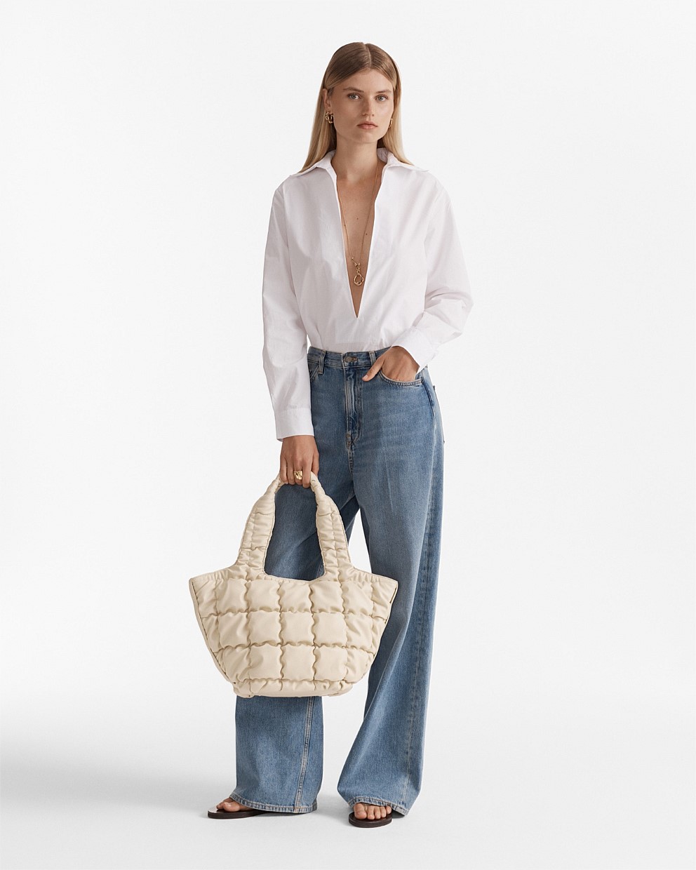 Isadora Quilted Tote Bag