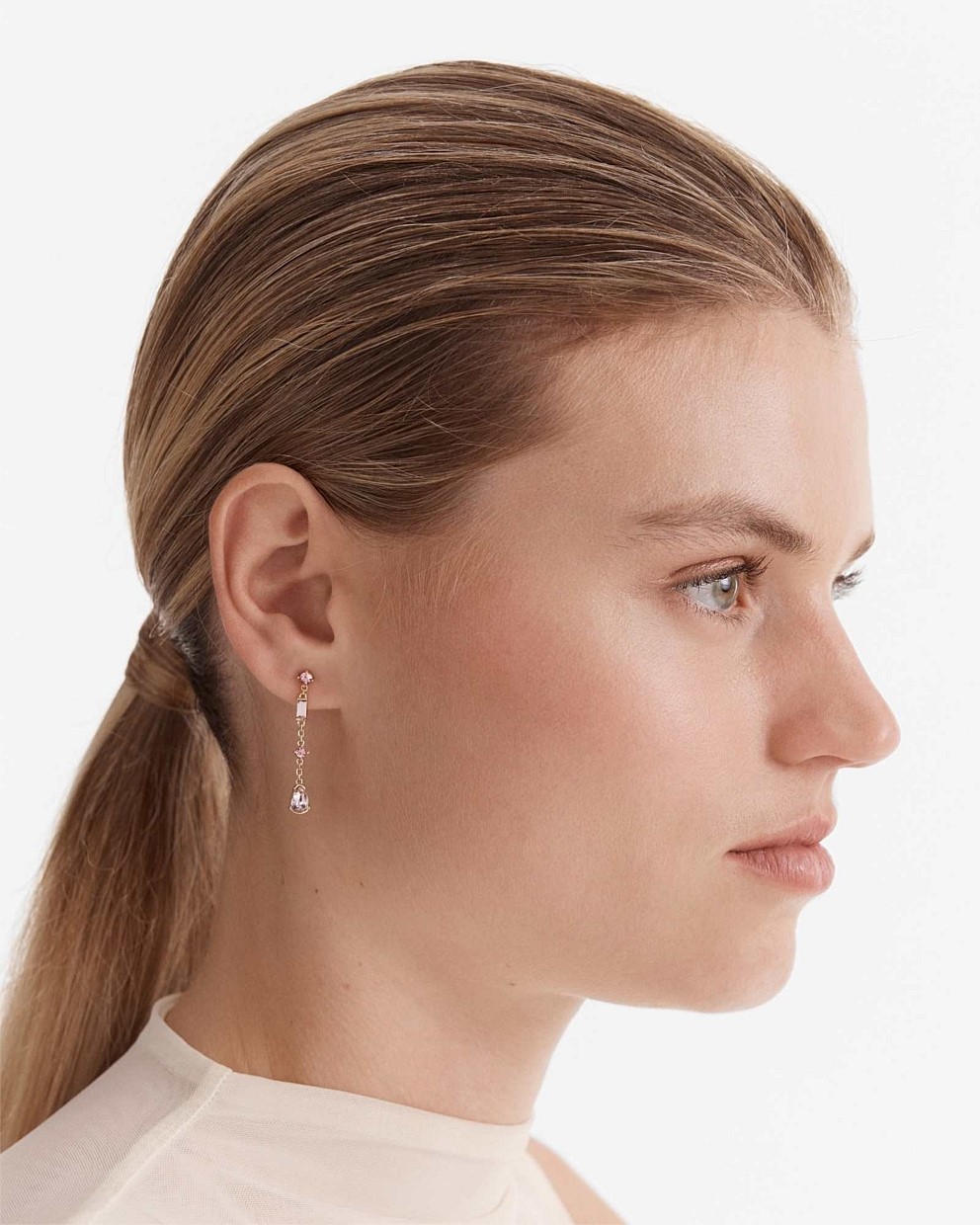 Temptation Chain Stud Earrings