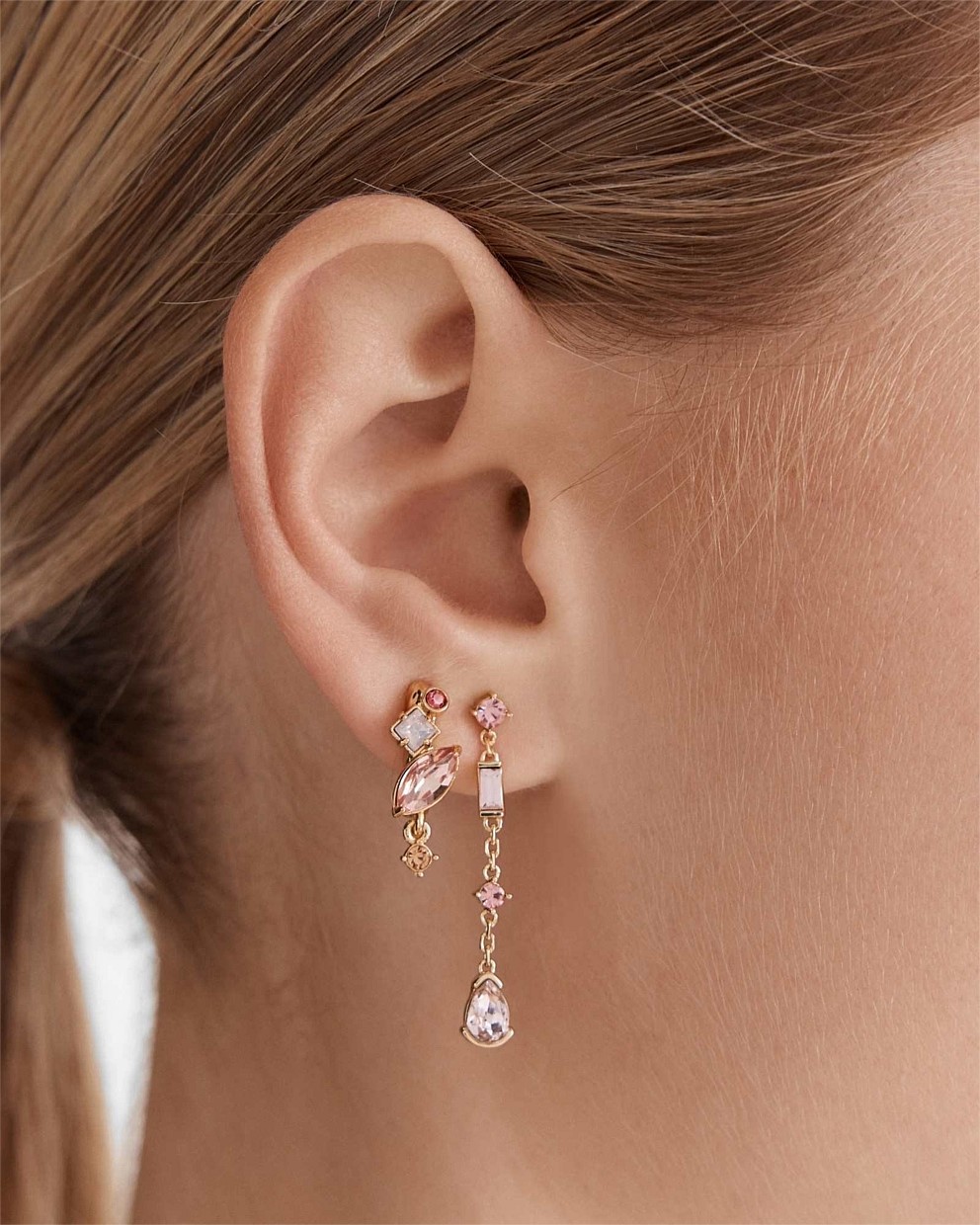 Temptation Chain Stud Earrings