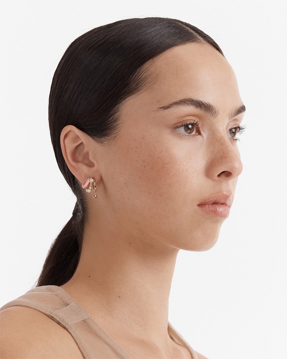 Illusion Hoop Earrings